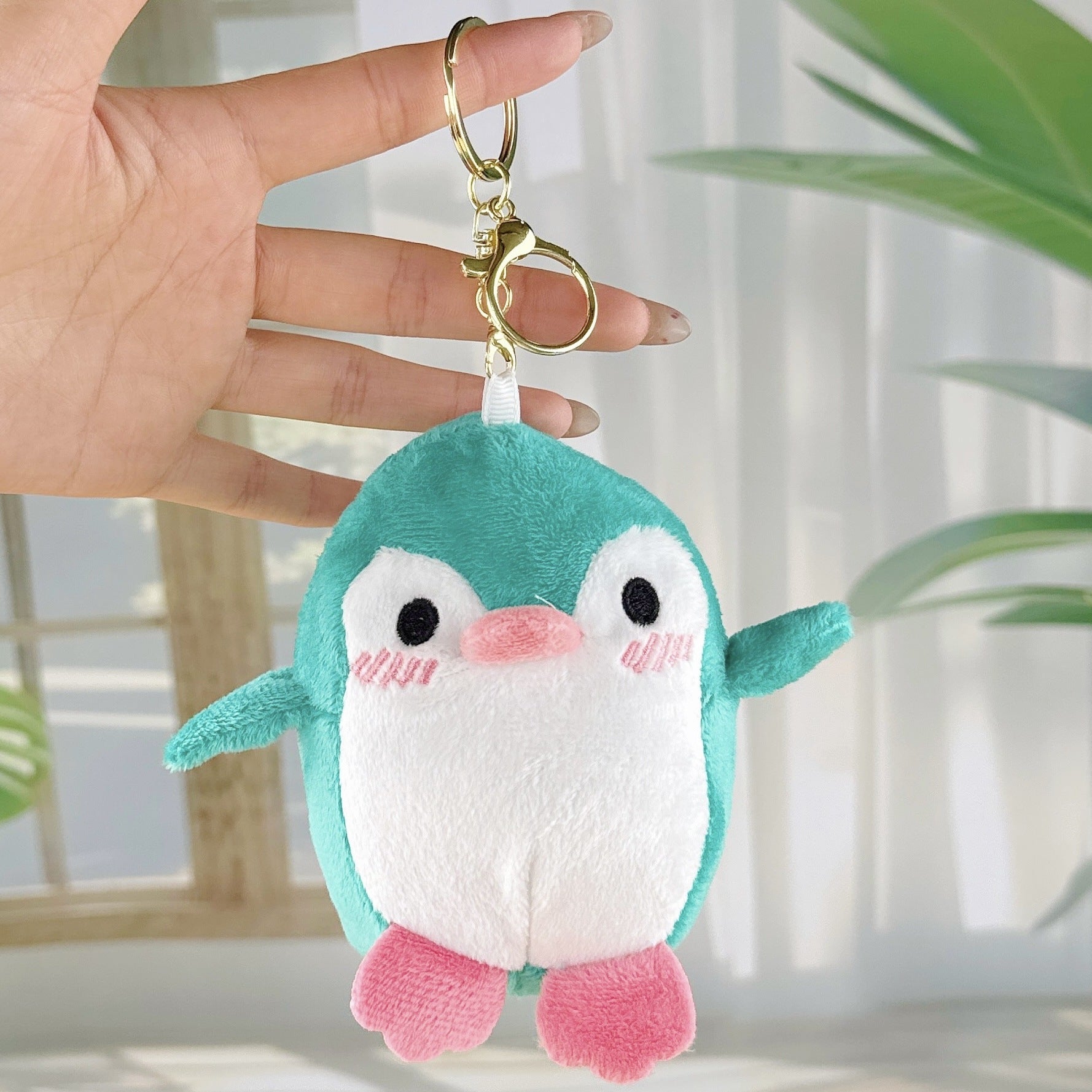 Wholesale  Cartoon Penguin Doll Pendant Cute Little Penguin Plush Toy Keychain Pendant Bag Hanging Ornament Grasp Gifts